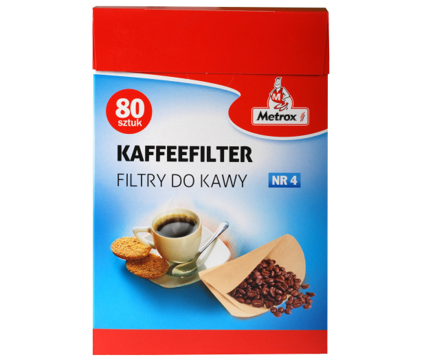 METROX Filtry do kawy 1x4/80 - 1286120 - zdjęcie